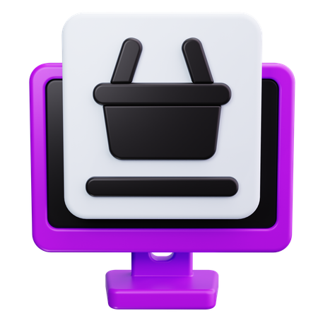 E Commerce  3D Icon