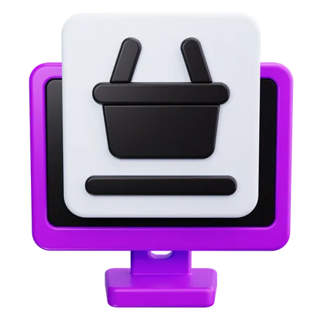 E Commerce  3D Icon