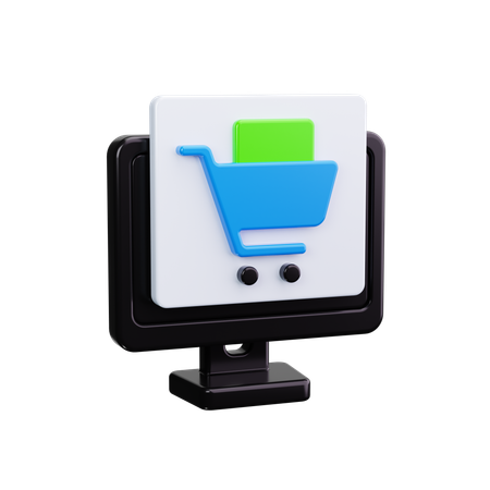 E Commerce  3D Icon