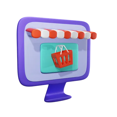 E Commerce 3D Icon