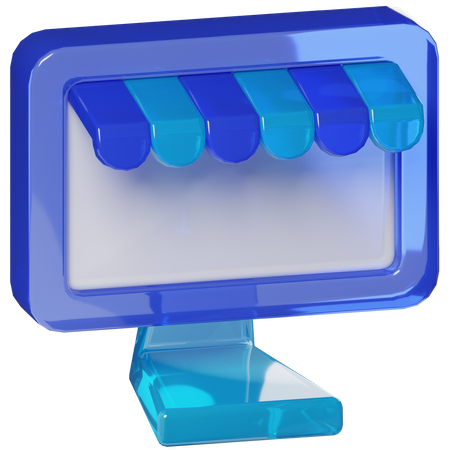 E-Einkauf  3D Icon