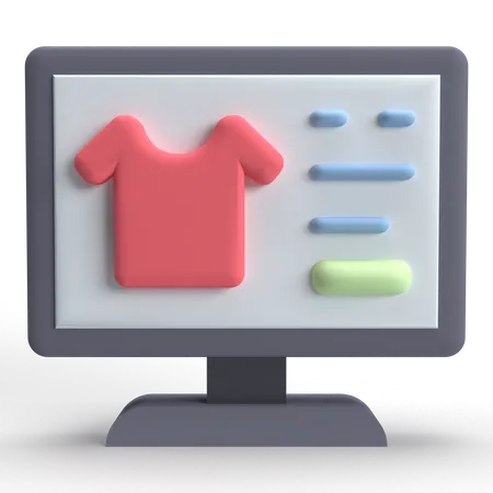 E-Einkauf  3D Icon