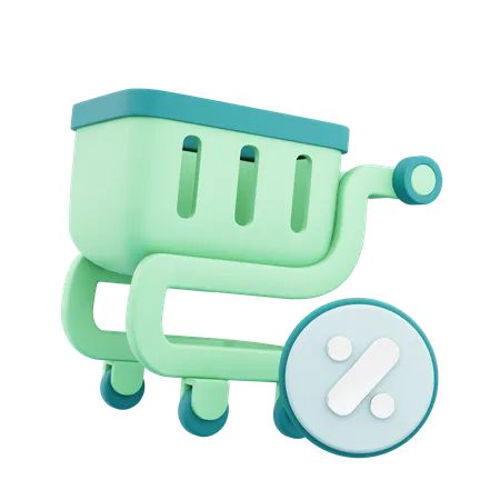 E-commerce Cart  3D Icon