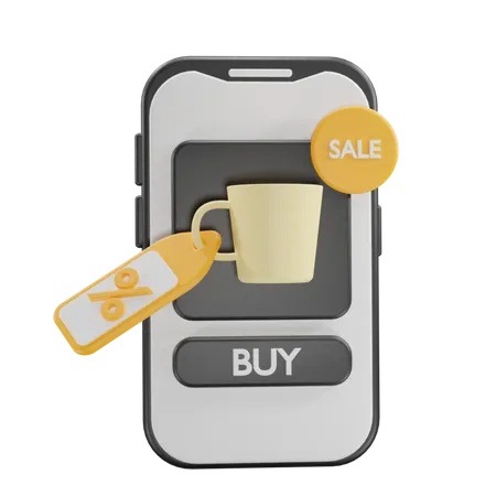 E-Commerce-Marketing  3D Icon