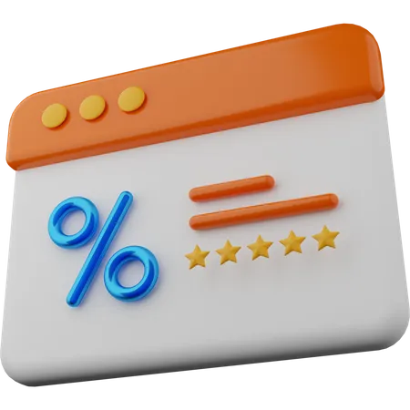 E-commerce Online  3D Icon