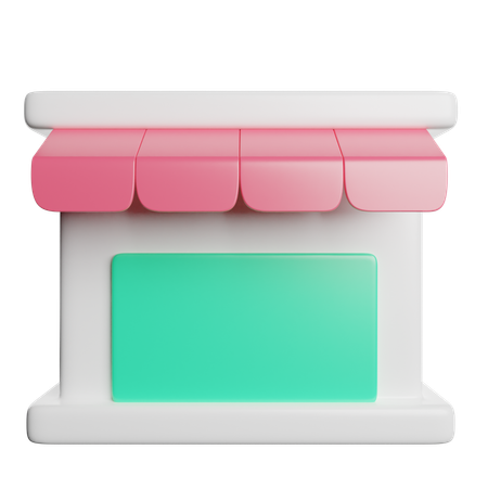 E-Commerce Shop  3D Icon