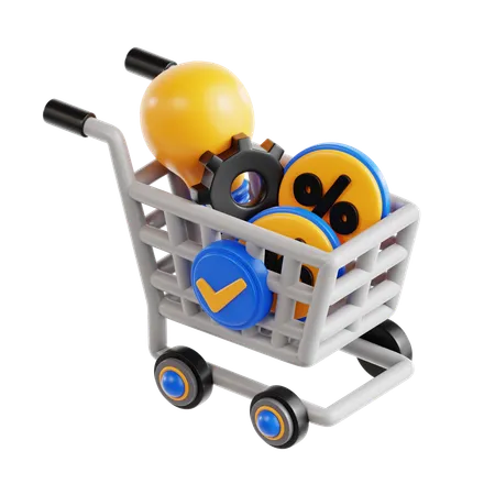 E-Commerce Solutions  3D Icon