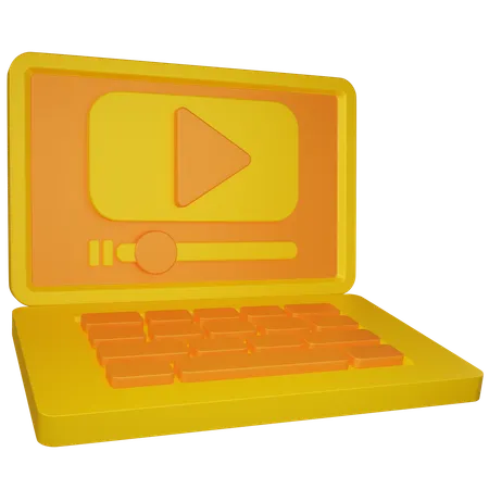 E Course  3D Icon