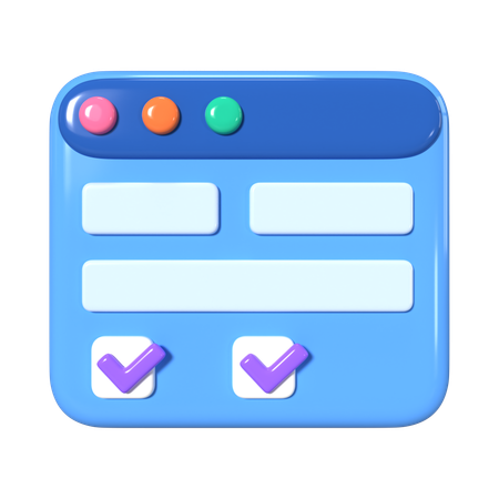 E-Form  3D Icon