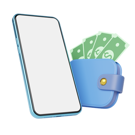 E-Geldbörse  3D Icon