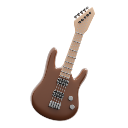 Elektrische Gitarre  3D Icon