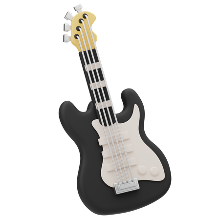 Elektrische Gitarre  3D Icon