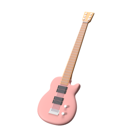 Elektrische Gitarre  3D Icon