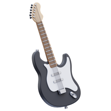 Elektrische Gitarre  3D Icon