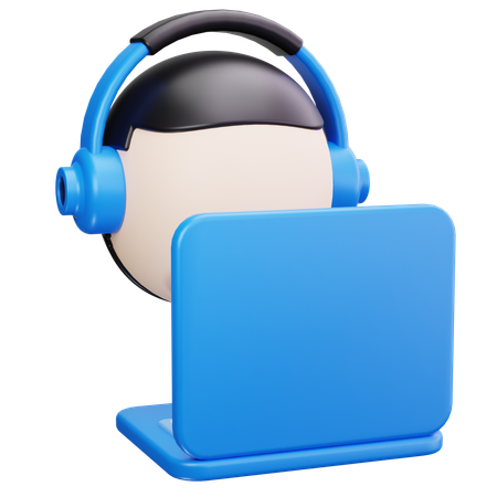 Apprentissage électronique  3D Icon