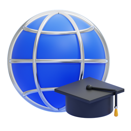 E-Learning  3D Icon