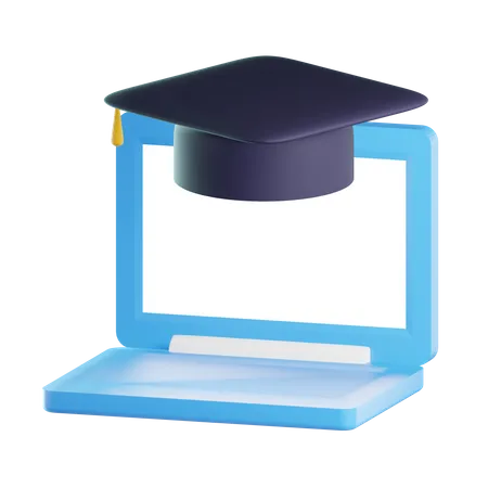 E-learning  3D Icon