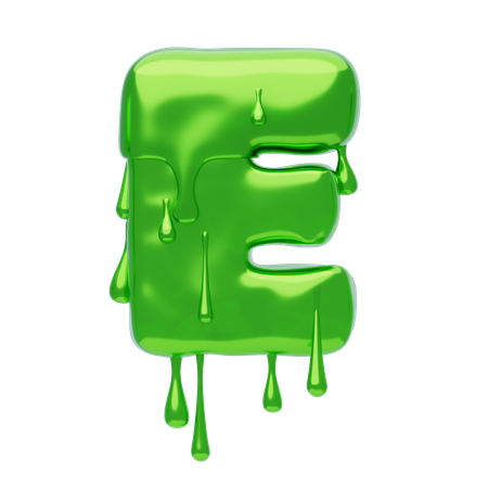 E  Letter  3D Icon