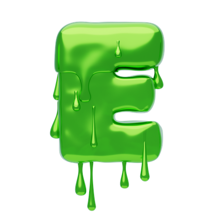 Lettre E  3D Icon