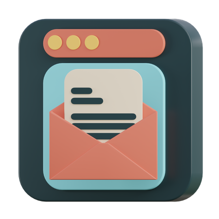 E-mail  3D Icon