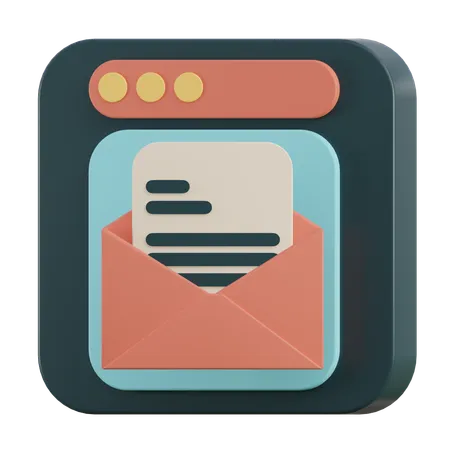 E-mail  3D Icon