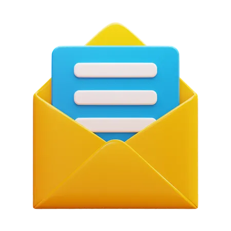 Email  3D Icon