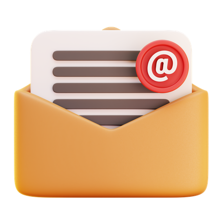 E-mail  3D Icon