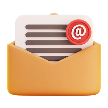 E-mail  3D Icon