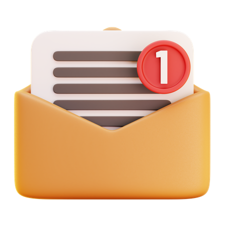 E-mail  3D Icon