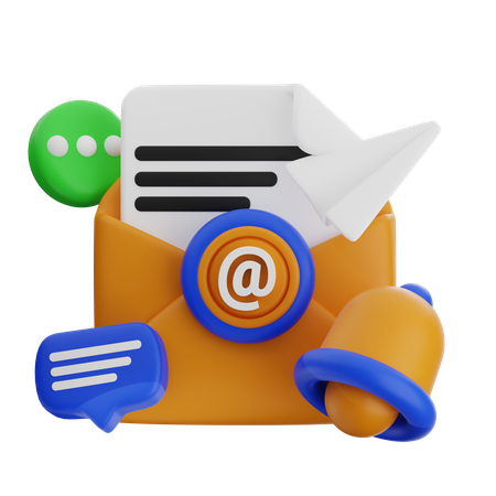 E-mail  3D Icon