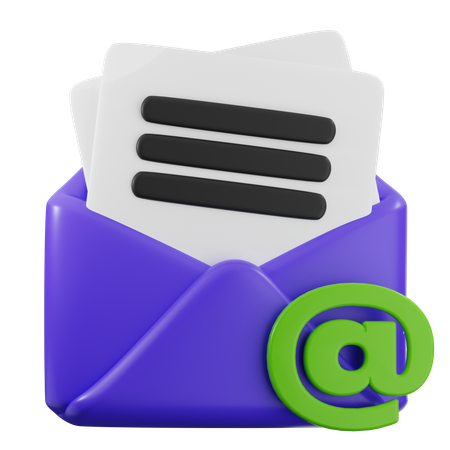 E-mail  3D Icon