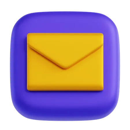 E Mail  3D Icon