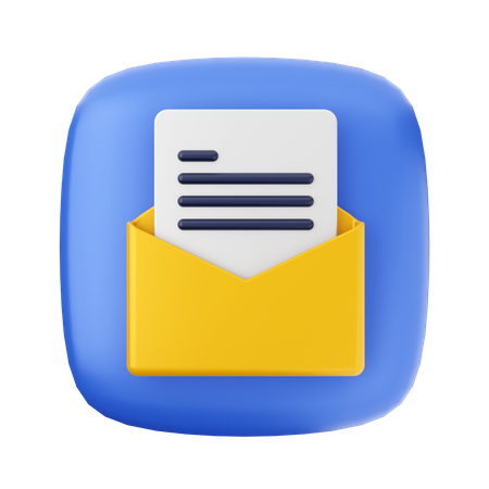 E-mail  3D Icon