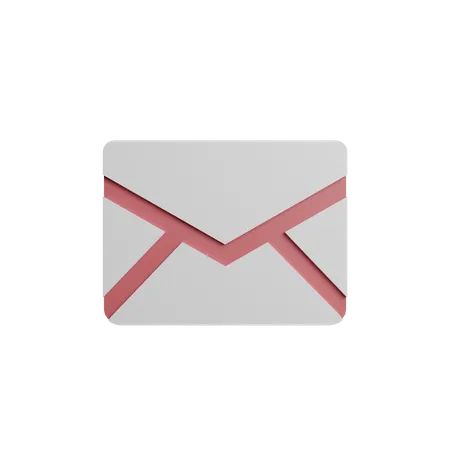 Empfangene Nachrichten Oder E Mails 3D Logo