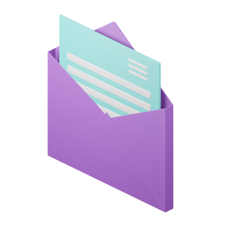 Email  3D Illustration