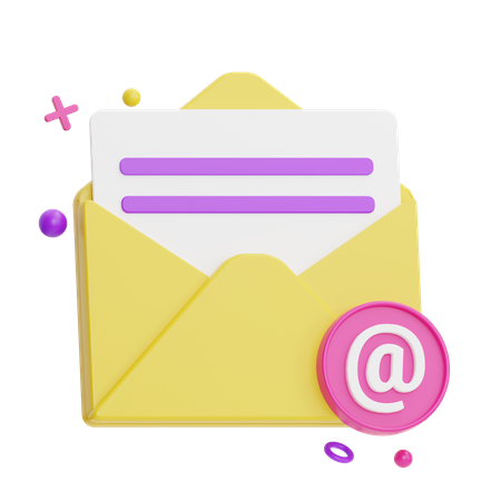 E-mail  3D Icon