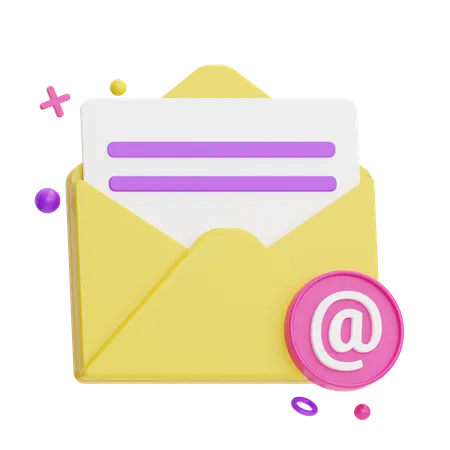 E-mail  3D Icon