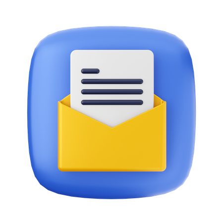 E-mail  3D Icon