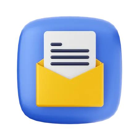 E-mail  3D Icon