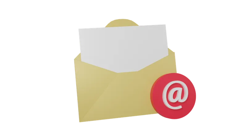 Email  3D Icon