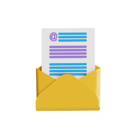 E-mail  3D Icon