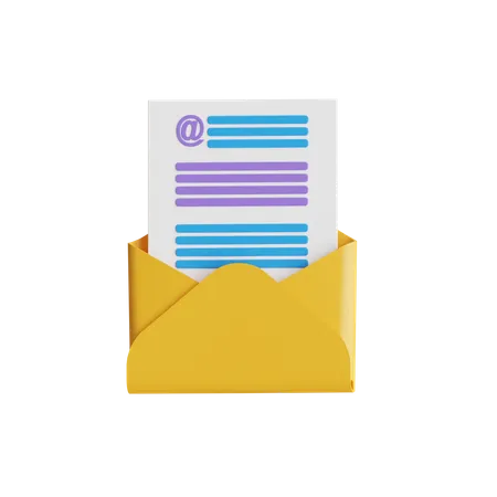 E-mail  3D Icon