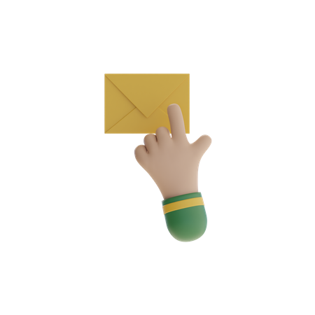 Abrir e-mail  3D Icon