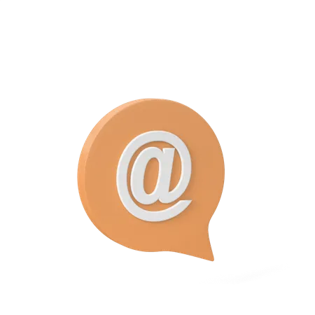 E-Mail-Adresse  3D Icon