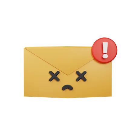Email Alarm  3D Icon
