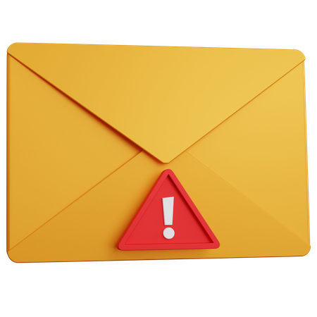 Email Alarm  3D Icon