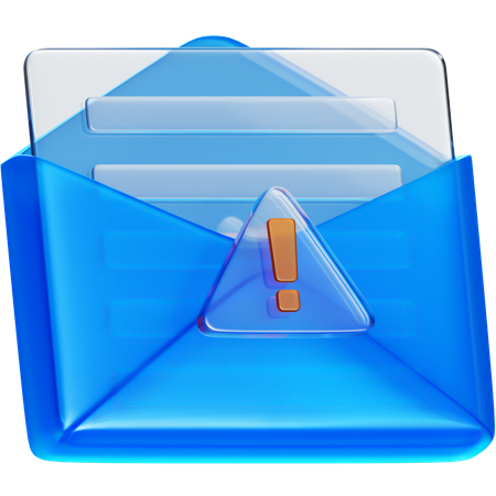 Aviso por e-mail  3D Icon