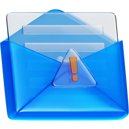 Aviso por e-mail  3D Icon