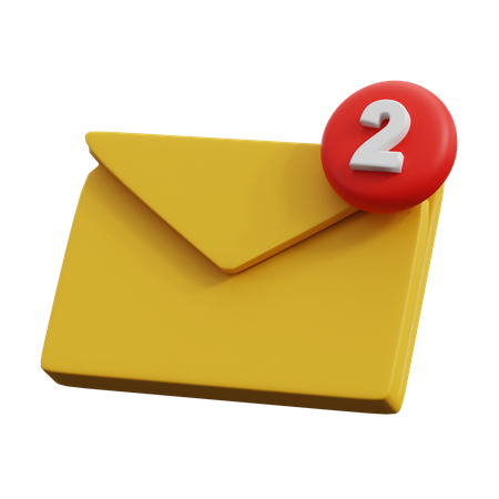 Email Benachrichtigung  3D Icon