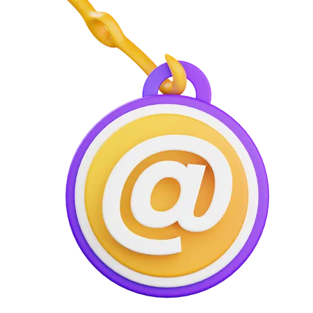 E-Mail-Betrug  3D Icon